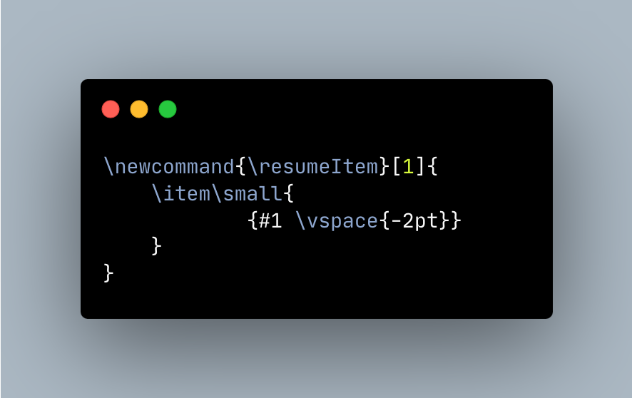 Creating a LaTeX Resume that Stands - Latex Template